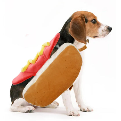 Halloween Hot Dog costume for Dogs