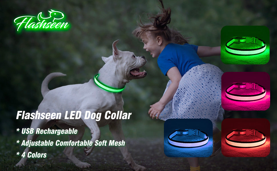 LED Light-Emitting Collar