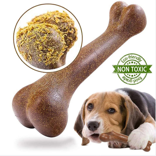 Dogs Tough Bone Chew Toys will keep your dog busy and clean teeth