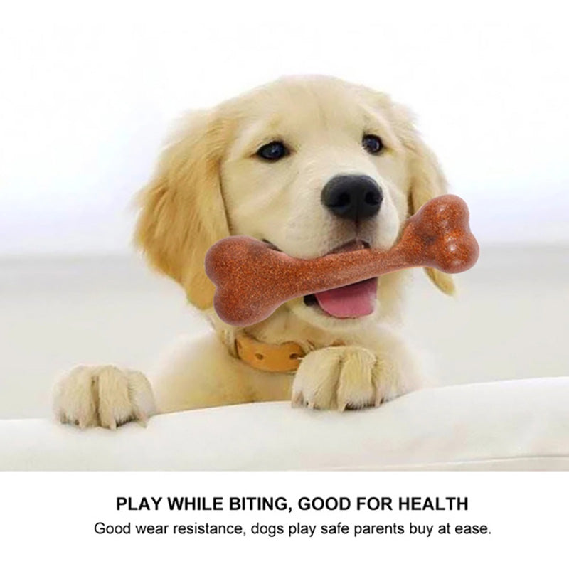 Dogs Tough Bone Chew Toys will keep your dog busy and clean teeth